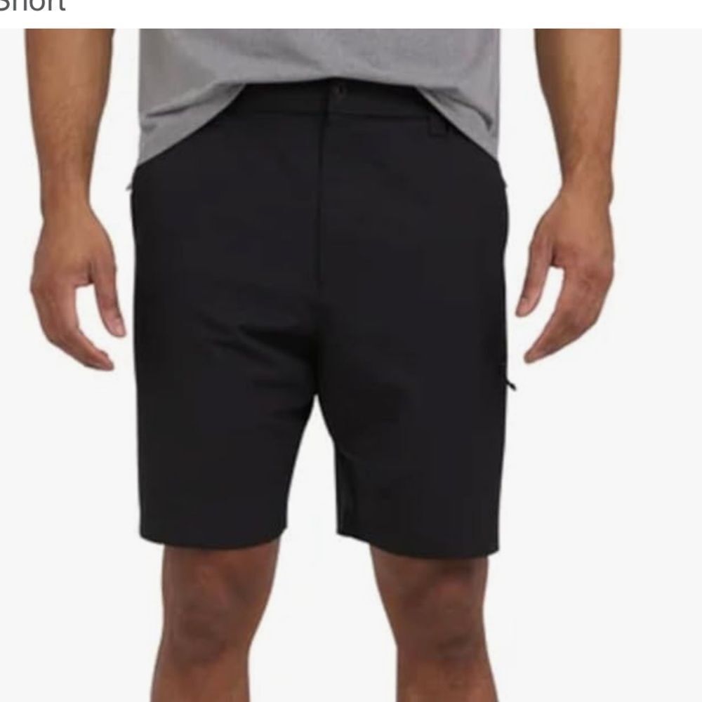 Weatherproof Vintage Men's UPF 50 Stretch Performance Tech Short Black